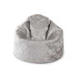 Starlet Silver Bean Chair Silver