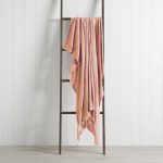 Jackson Chenille 130cm x 150cm Throw Blush