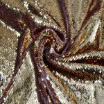 Sequin Gold Tulle Fabric Gold