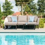 Maze Rattan Pulse Taupe Sofa Set Taupe