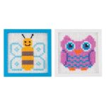 My First Cross Stitch Kit Owl & Bee MultiColoured
