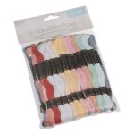 Pastel Floss Skeins 36 Pack MultiColoured