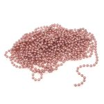 10 Metre Pearl Bead Chain Rose Gold
