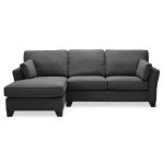 Grayson Left Hand Corner Chaise Sofa Grey