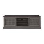 Lucy Cane Charcoal Wide TV Stand Charcoal