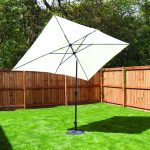 Kingfisher Cream 2m x 3m Crank and Tilt Parasol Cream