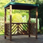 Charles Taylor Dorchester BBQ Shelter Wood (Brown)