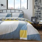 Racing Green Kink Blue Duvet Cover and Pillowcase Set Blue