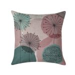 Pastel Dandelion Cushion Multicoloured