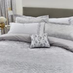 Helena Springfield Petal White Jacquard Duvet Cover White
