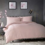 Appletree Pearl Blush 100% Cotton Duvet Cover and Pillowcase Set Blush