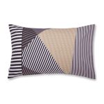 Bianca Cotton Jazz Oxford Pillowcase White, Black and Beige
