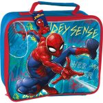 Spiderman Graffiti Insulated Lunch Bag Blue