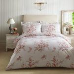 Twiggy Annabelle Rose Duvet Cover and Pillowcase Set Pink