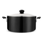 Dunelm Aluminium 28cm Stock Pot Silver