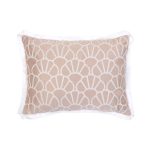 By Caprice Freya Taupe Sequin Boudoir Cushion Taupe