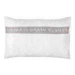 Caprice Loretta White Diamante Pillowcase Pair White