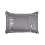 By Caprice Bryony Silver Sequin Pillowcase Pair Silver