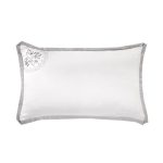 By Caprice Mandala White Sequin Pillowcase Pair White