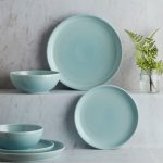 Denby Intro Pale Blue 12 Piece Dinner Set Blue