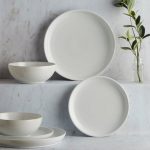 Denby Intro Stone White 12 Piece Dinner Set White