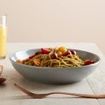 Set of Four Denby Intro Soft Grey Pasta Bowls Grey
