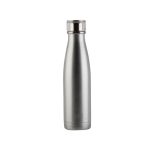 Built 480ml Double Walled Insulated Silver Water Bottle Silver