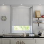 Room Darkening White Faux Wood Cordless Venetian Blind 50mm Slats White