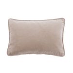 Clara Cotton Velvet Natural Cushion Natural