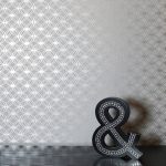 Luxe Orion Silver Wallpaper Silver