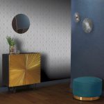 Hexagon Silver Wallpaper Silver