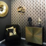 Hexagon Charcoal Wallpaper Charcoal