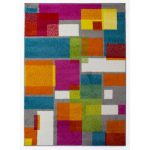 Overlay Multicoloured Rug Multicoloured
