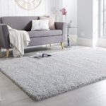 Velvet Rug Silver