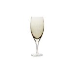 Set of 2 Denby Monsoon Lucille Gold Red Wine Glasses Gold