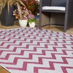 Indoor Outdoor Trieste Rug Pink