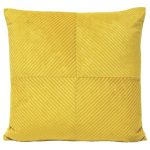 Paoletti Large Infinity Honey Textured Cushion Honey (Yellow)