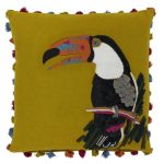 Paoletti Toucan Ochre Cushion Ochre