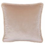 Paoletti Freya Blush Velvet Cushion Blush