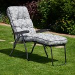 Deluxe Country Grey Lounger Grey