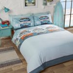 Rapport Home Campervan Duvet Cover and Pillowcase Set MultiColoured