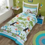 Rapport Home Rainforest Single Duvet Cover and Pillowcase Set MultiColoured