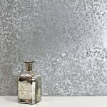 Velvet Crush Foil Gunmetal Grey Wallpaper Gunmetal Grey