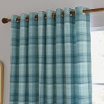 Helena Springfield Harriet Duck Egg Eyelet Curtains Duck Egg (Blue)