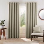 Helena Springfield Eden Linen Eyelet Curtains Linen