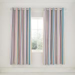 Helena Springfield Trixie Duck Egg Eyelet Curtains Duck Egg (Blue)