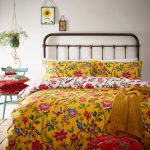 Pomelo Yellow Reversible Duvet Cover and Pillowcase Set Yellow