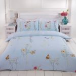 Rapport Home Laura Duck Egg Duvet Cover and Pillowcase Set Duck Egg